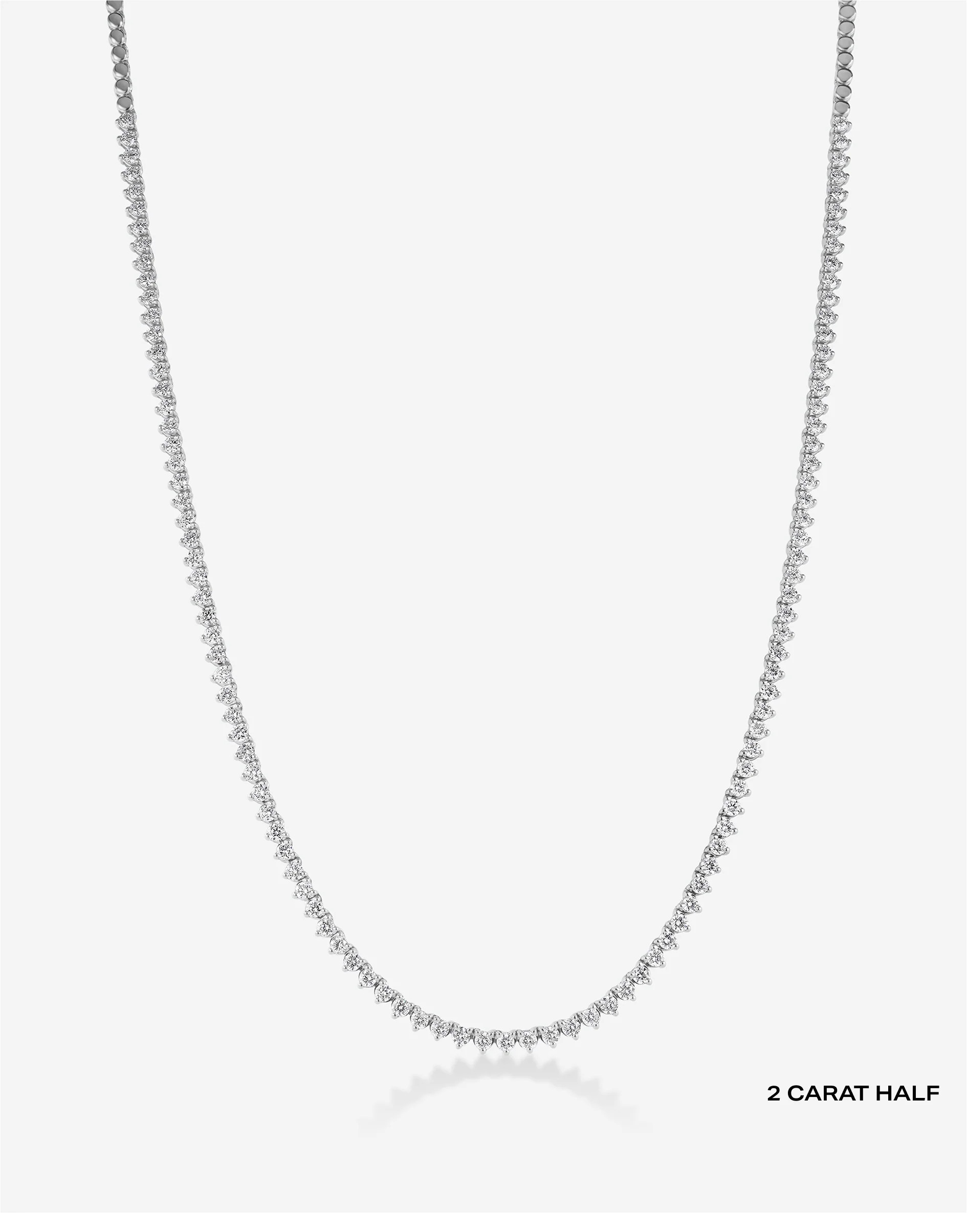 Martini Diamond Tennis Necklace | Ring Concierge