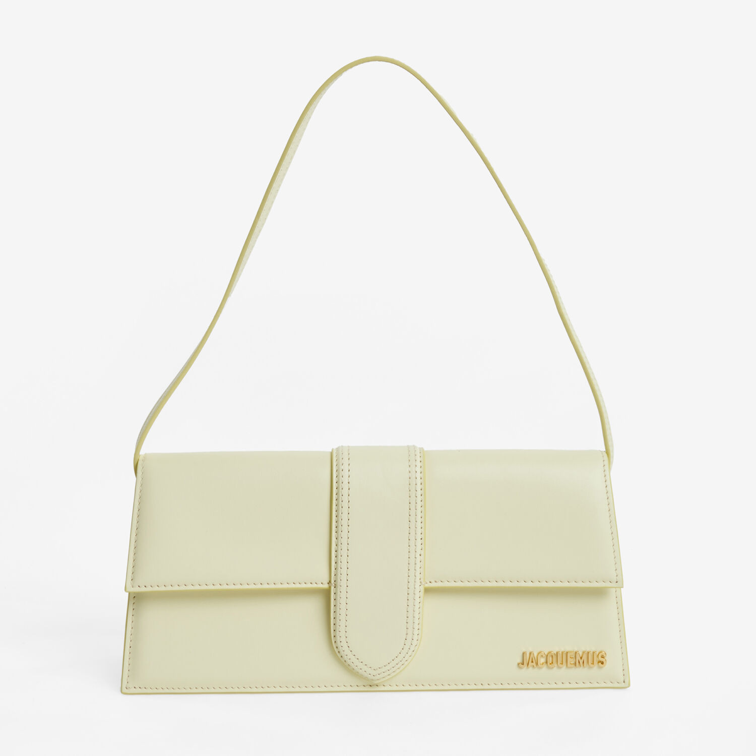 Pale Yellow Leather Le Bambino Bag | TK Maxx