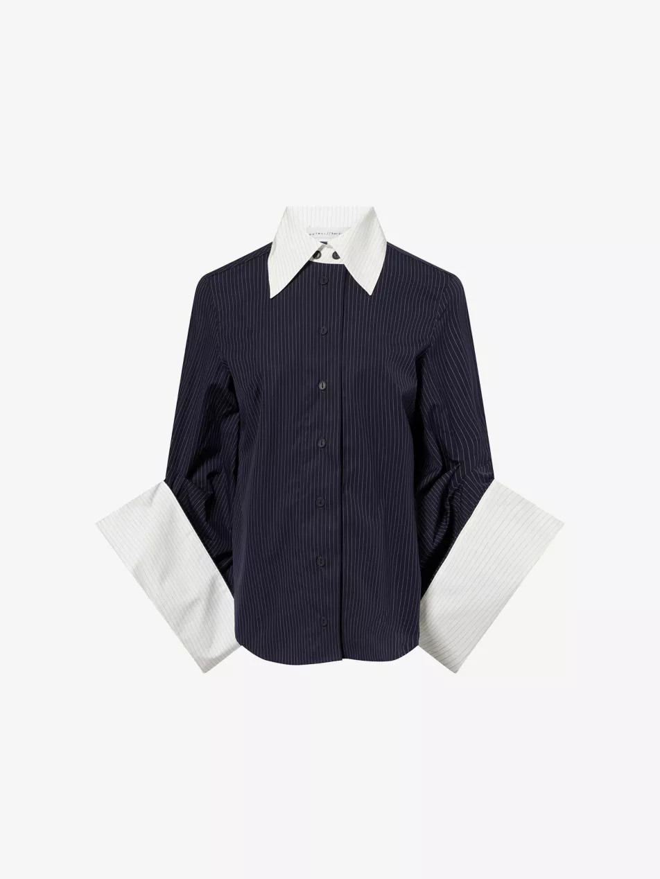 Intention Pin-Stripe Cotton Shirt | Selfridges