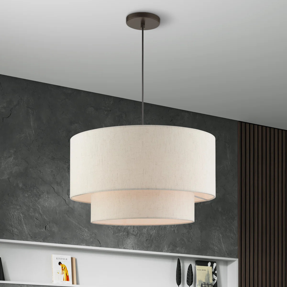 Cruce 3 - Light Drum Chandelier | Wayfair North America