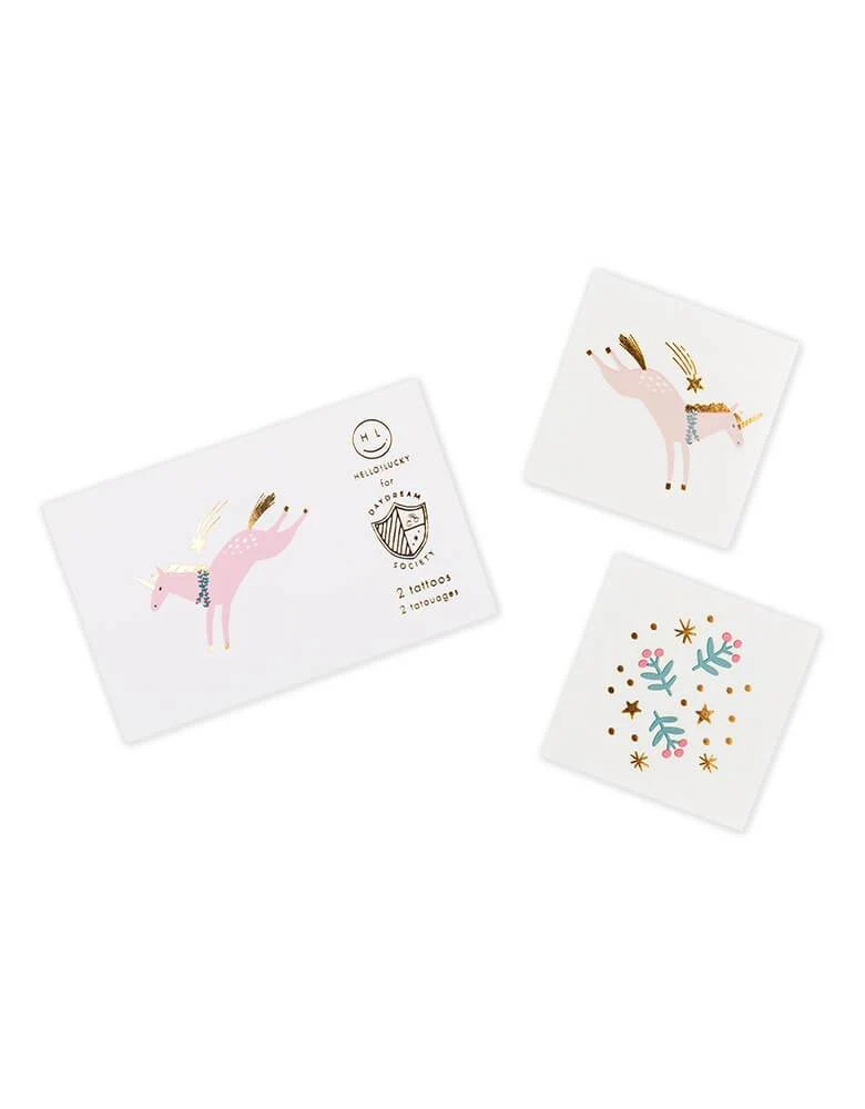 Magical Christmas Temporary Tattoo | Oh Happy Day Shop