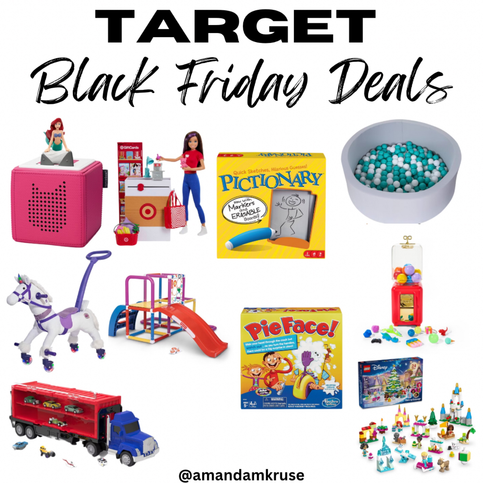 Target Black Friday deals 

Toys for kids, gift ideas for kids, gift guide for kids

#LTKGiftGuide #LTKCyberWeek #LTKHoliday