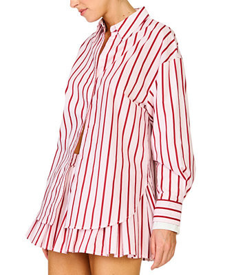 Women's High-Rise Wide-Leg Shorts | Macy's