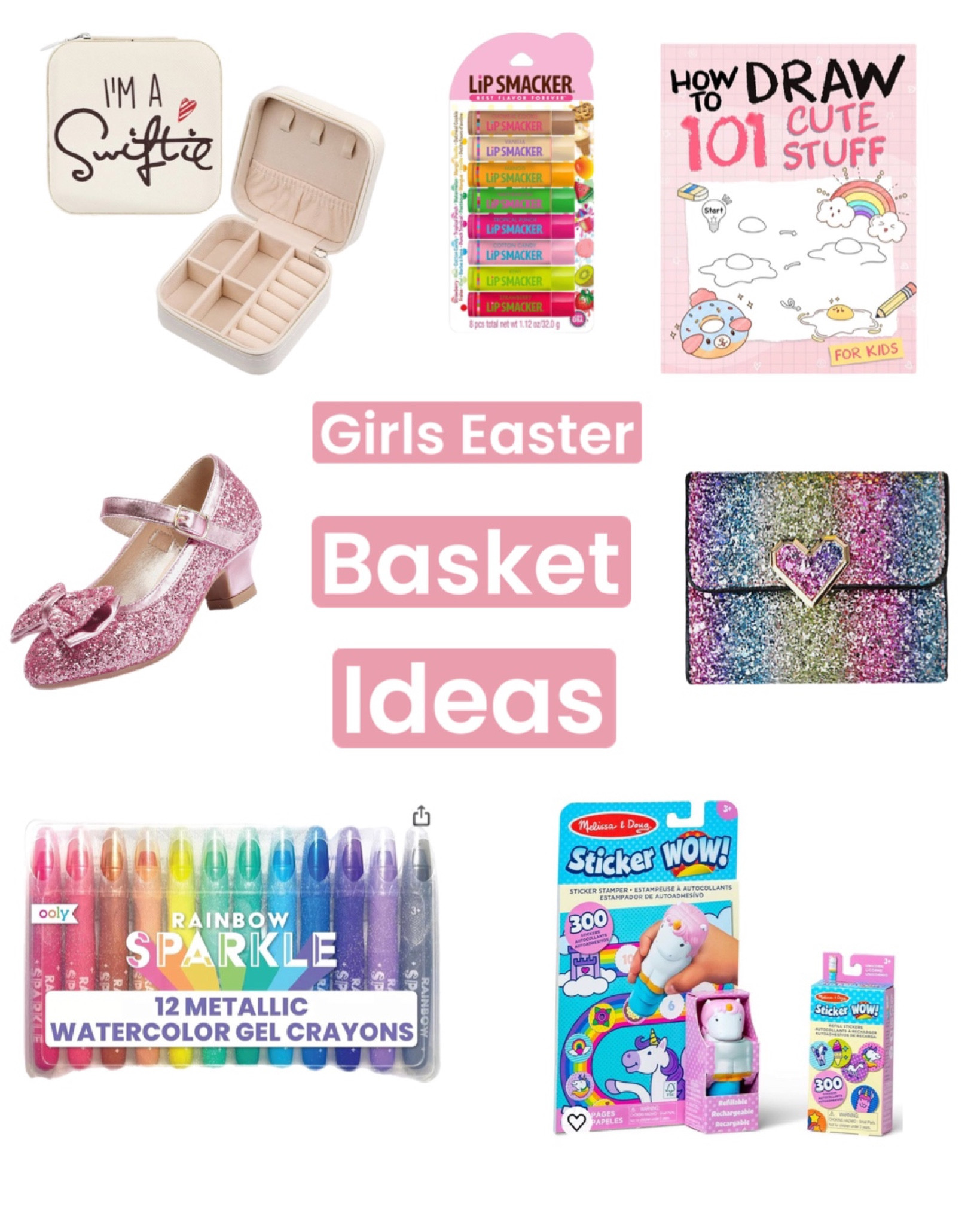 So many fun Easter Basket ideas! My girls have these items and love them!! 

Easter 
Easter basket 
Holidays 
Spring break 

#LTKSeasonal #LTKparties #LTKkids
