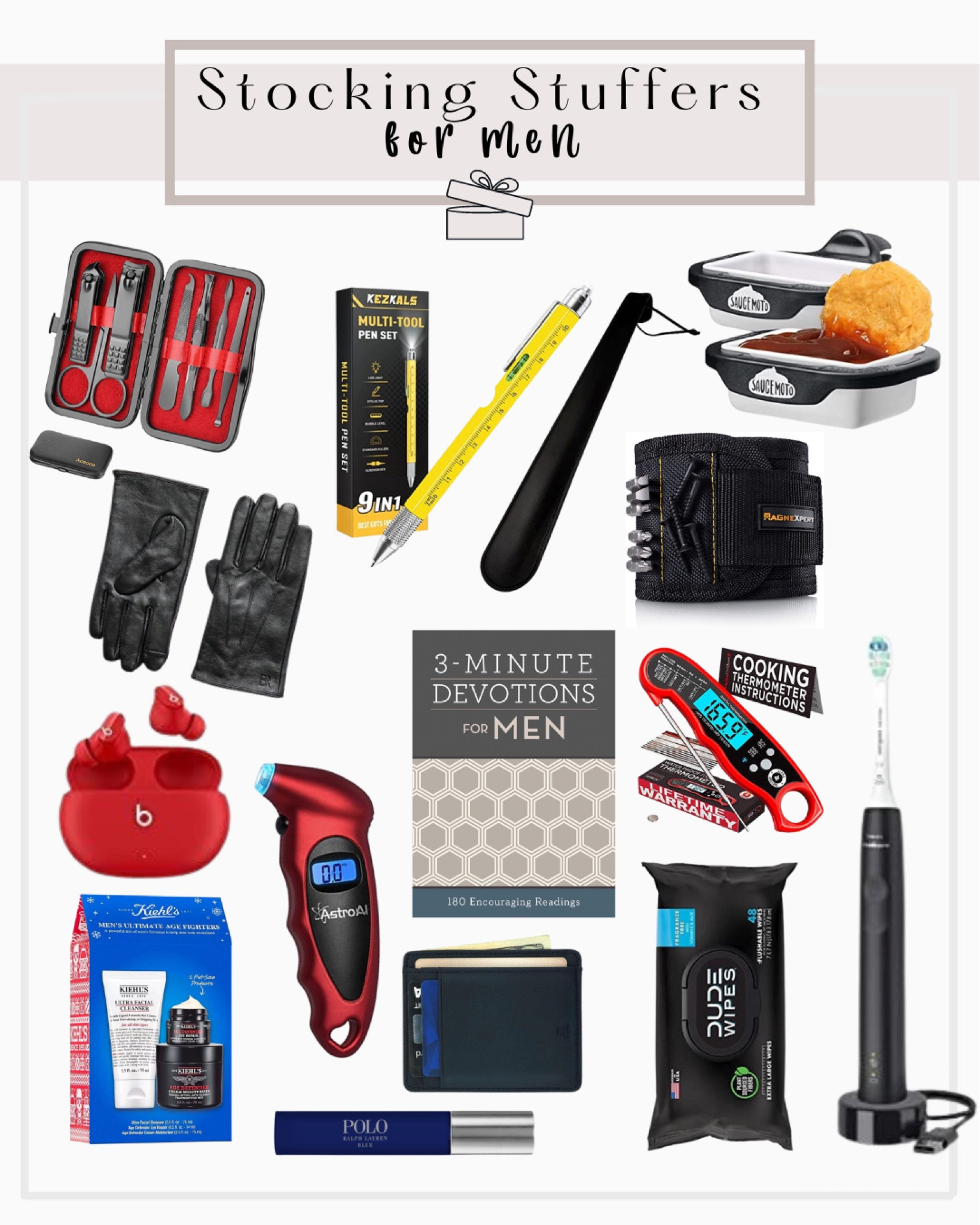 Stocking stuffer ideas for men 🎅🏽 men’s gift ideas, men’s gift guide, stocking stuffers for guys, gifts for him 

#LTKGiftGuide #LTKHoliday #LTKmens