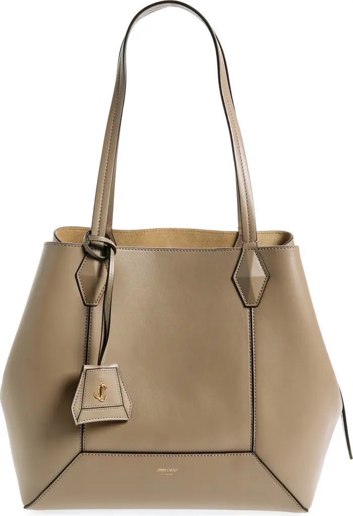 Jimmy Choo Medium Diamond Leather Tote | Nordstrom | Nordstrom