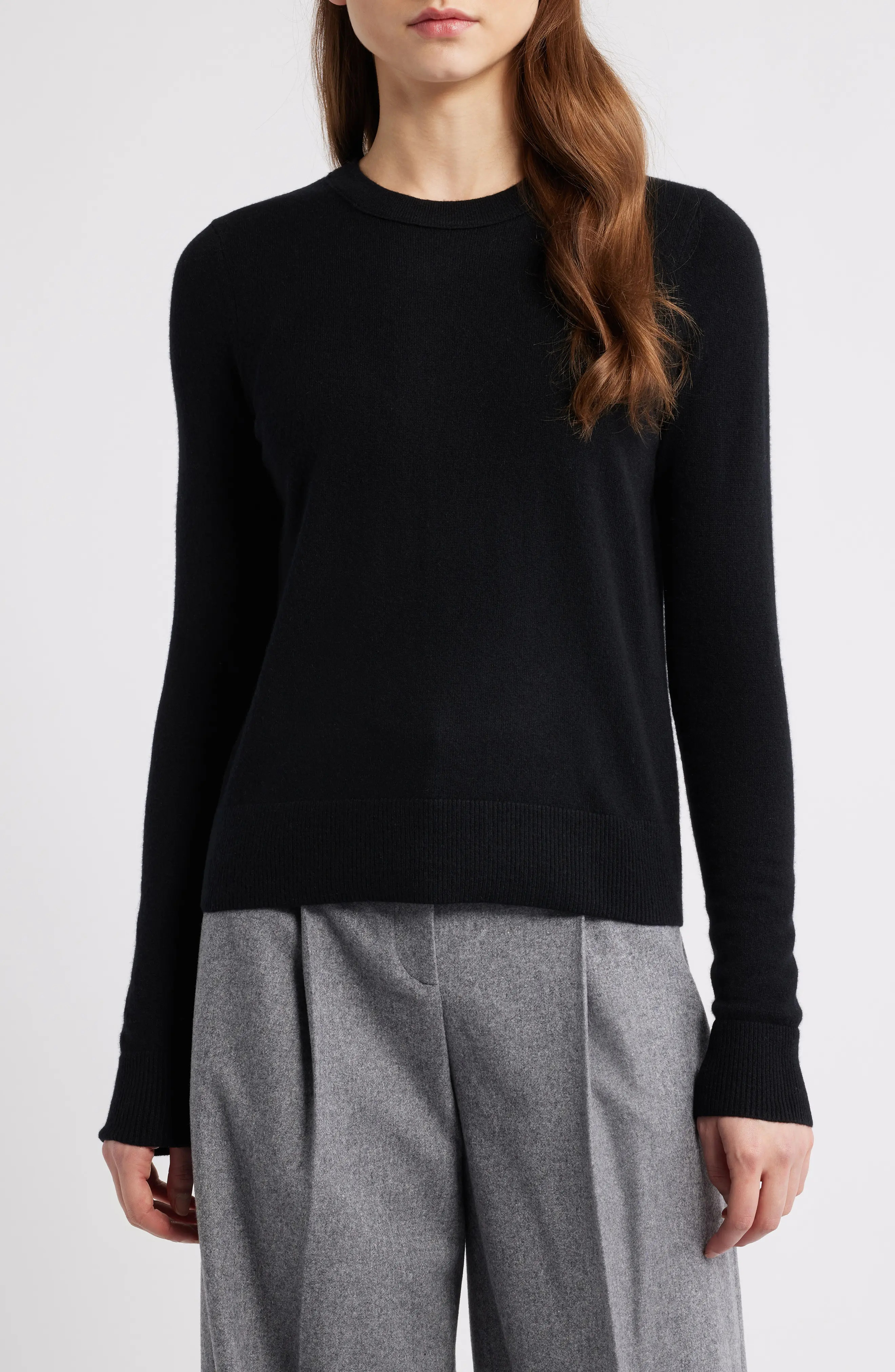 Classic Crewneck Cashmere Sweater (Women) | Nordstrom | Nordstrom