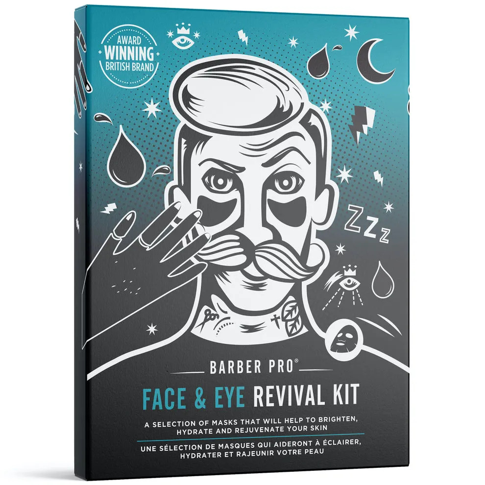 Skin | Face & Eye Revival Kit | BARBER PRO | Debenhams UK
