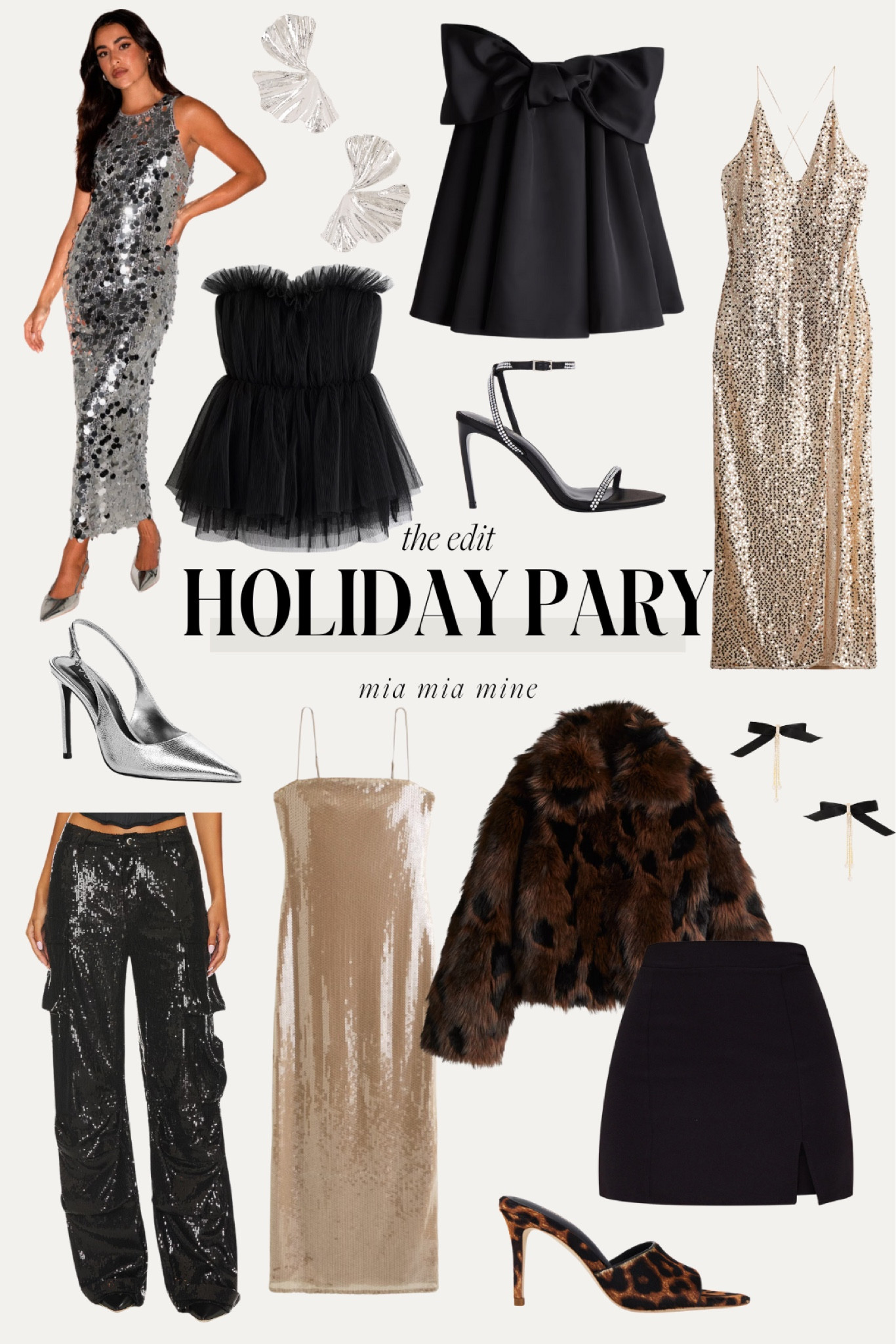 Holiday party outfits
Sequin dresses
Sequin pants
Faux fur jacket
Black mini skirt 

#LTKStyleTip #LTKFindsUnder100 #LTKHoliday