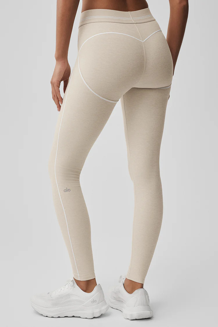 Alosoft High-Waist Heart Throb Legging | Alo Yoga (US)