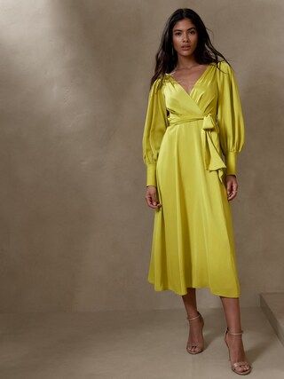Celestial Blouson-Sleeve Maxi Dress curated on LTK