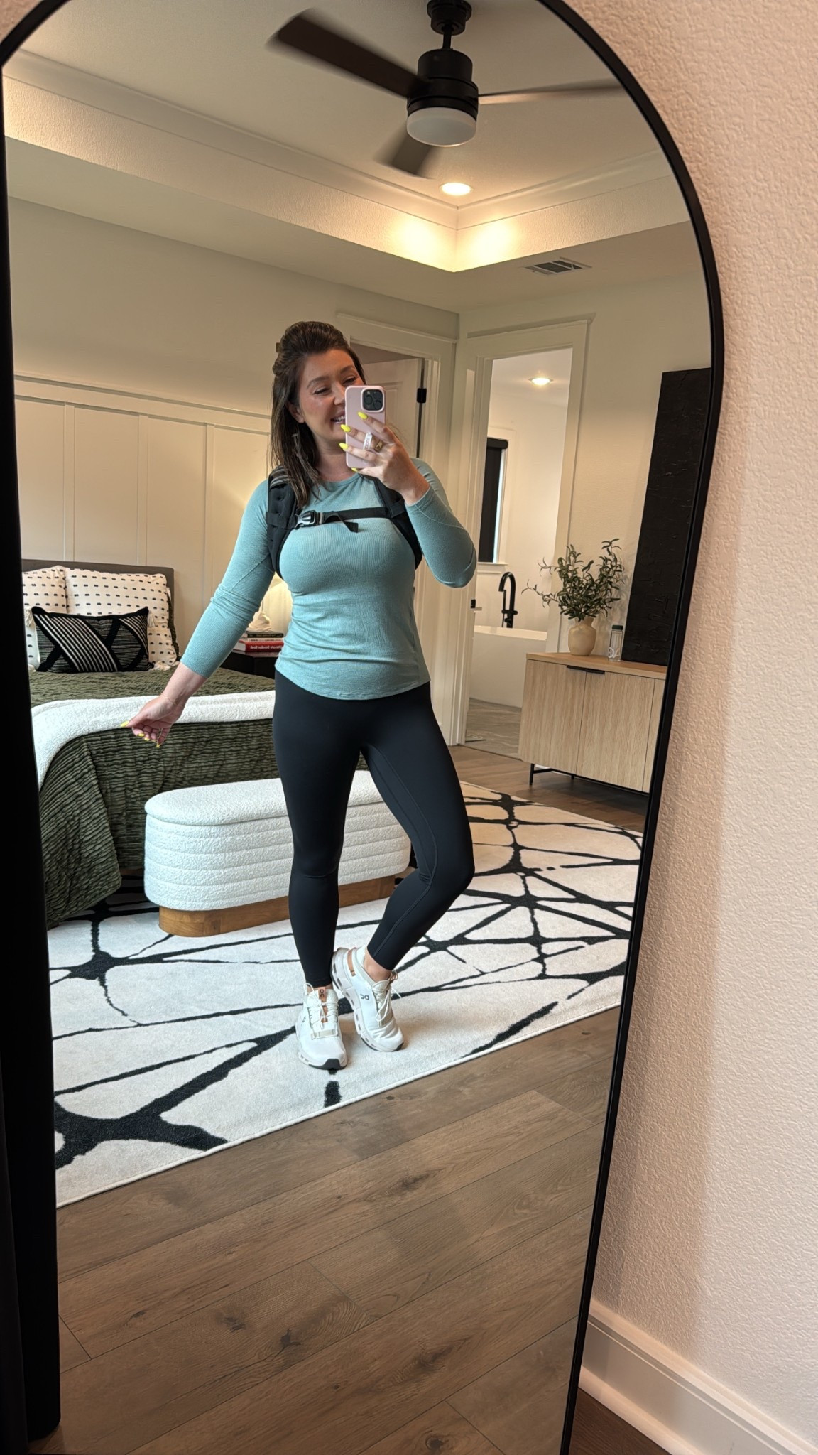 Happy Easter! Wearing my Easter present to myself- a weighted vest- while doing some chores and getting ready for an Easter egg hunt for the kiddos 

#LTKShoeCrush #LTKActive #LTKMidsize