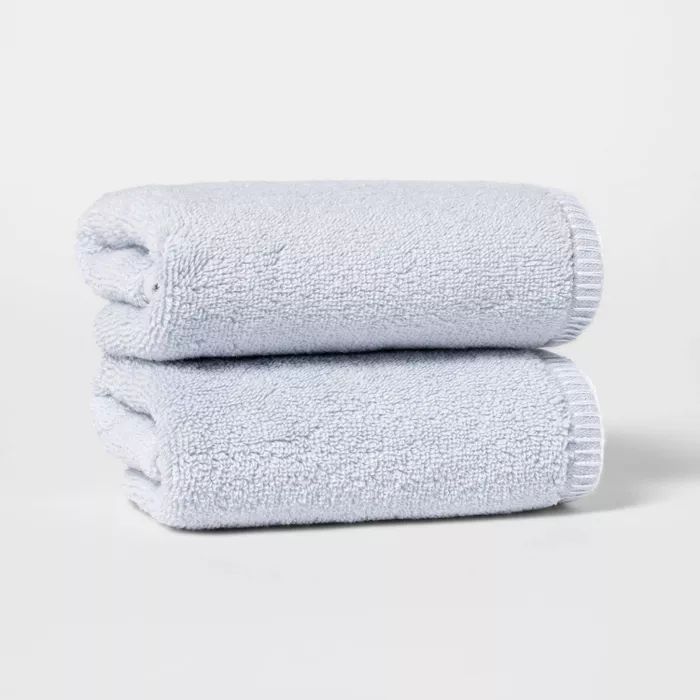 2pk Whip Stitch Border Hand Towel Set - Threshold™ | Target