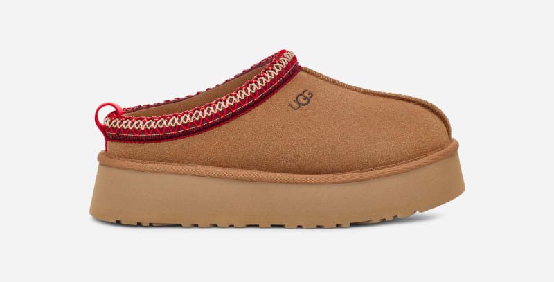 UGG® Women's Tazz Suede Slippers in Chestnut, Size 8 | UGG (US)