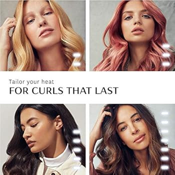 T3 Curl ID 1.25" Digital Ceramic Curling Iron with Smart Touch Interface & Interactive HeatID Tec... | Amazon (US)