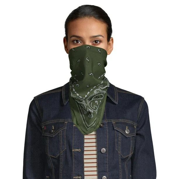 Time and Tru Cotton Printed Bandana | Walmart (US)