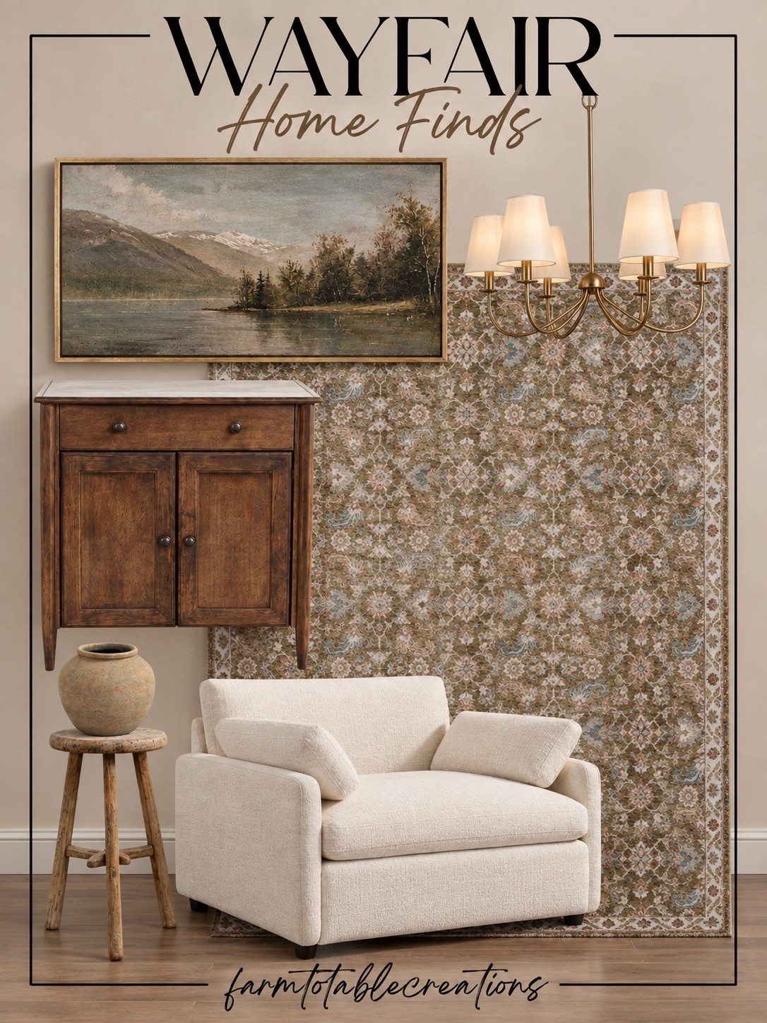 Wayfair Home Finds Worth Making Room For 🤎

Sharing a few Wayfair finds that instantly make a space feel warm, collected, and pulled together. I love the mix of rich wood tones, soft neutrals, vintage-inspired details, and cozy texture. So many beautiful pieces for an easy home refresh!

#WayfairFinds #WayfairHome #HomeDecor #LivingRoomDecor #AreaRug #AccentChair #WoodFurniture #HomeLighting #WallArt #NeutralHomeDecor

#LTKSaleAlert #LTKHome