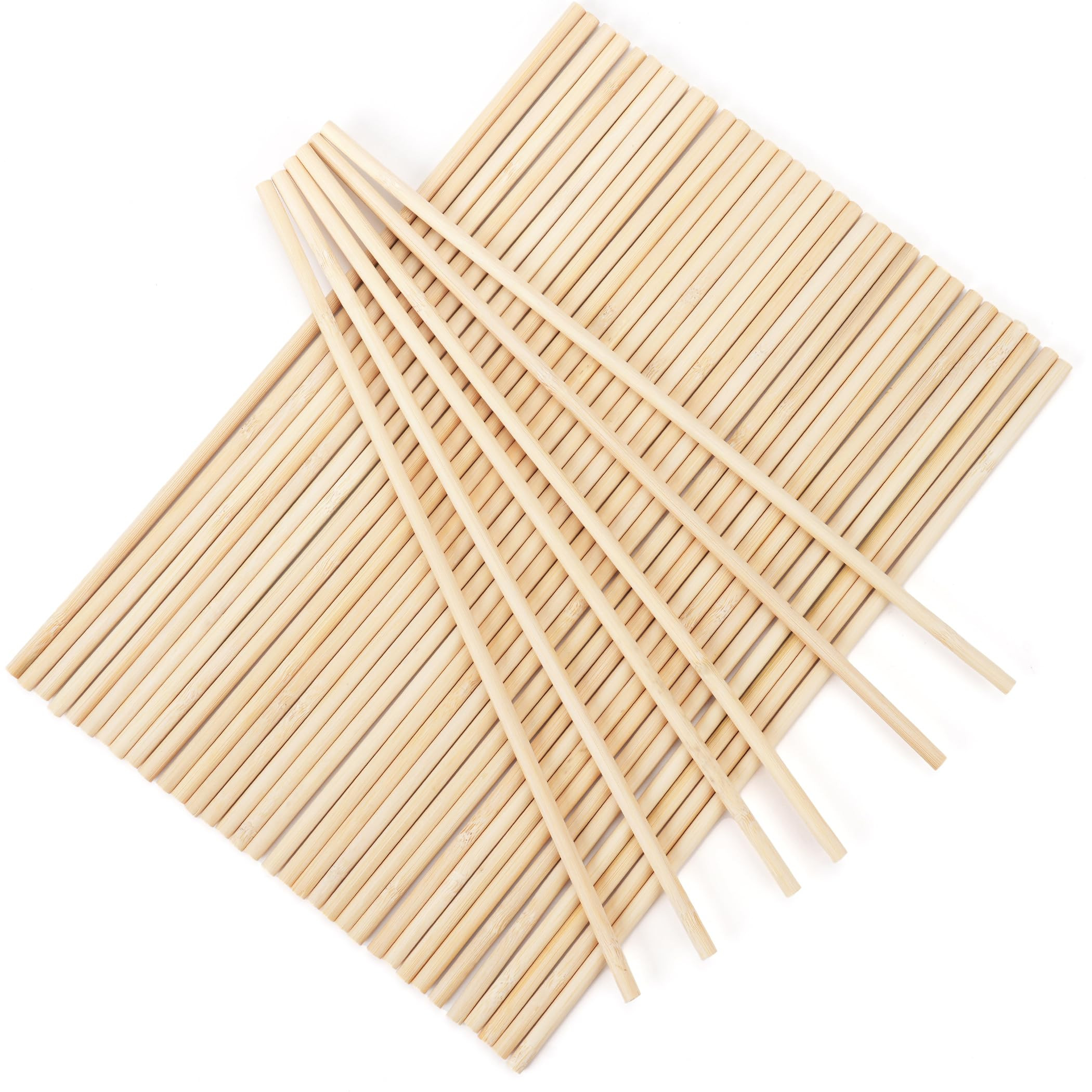 Amazon.com: 50Pcs Wooden Dowel Rods 1/4 x 12 Inch Wood Sticks for Crafts, Precut Wooden Rod Sticks Natural Wood Dowels for Craft and DIY Projects, Cake Dowels Hardwood Craft Dowel Rods | Amazon (US)