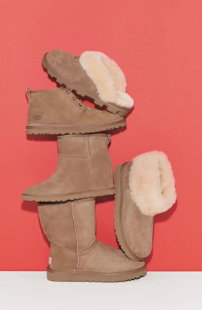 UGG® Classic II Genuine Shearling Lined Short Boot (Women) | Nordstrom | Nordstrom