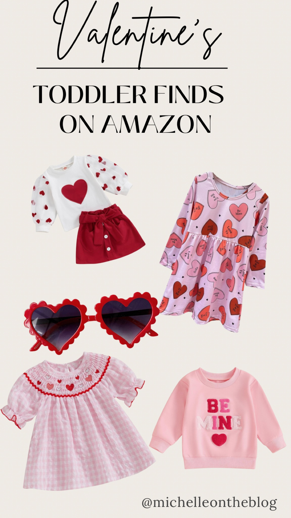 Valentine’s Day toddler round up— everything is under $20! 

#LTKStyleTip #LTKFindsUnder50 #LTKSaleAlert