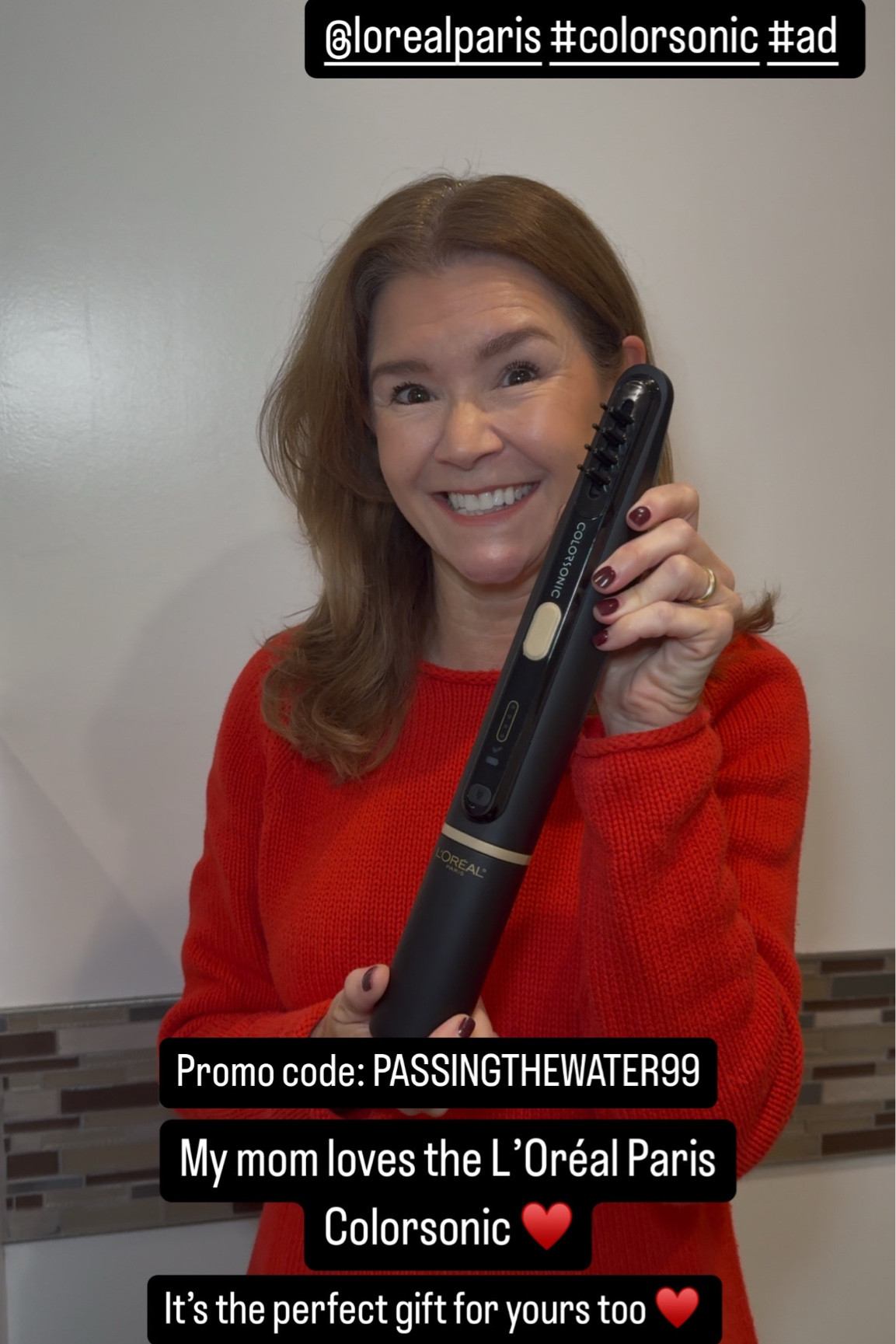 You already know this is our favorite MUST HAVE device from @lorealparis! The Colorsonic is the perfect gift this season for at home easy coloring! Use our promo code: PASSINGTHEWATER99 

#lorealparispartner #ad #colorsonic #hair #beauty 

#LTKHoliday #LTKGiftGuide #LTKBeauty