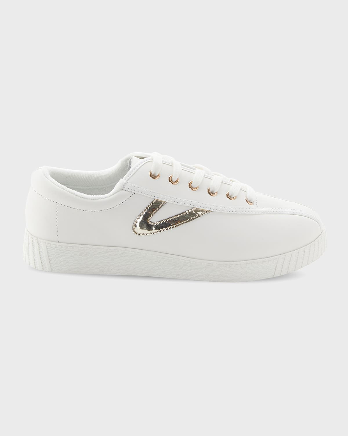 A-Nyliteca Suede Retro Tennis Sneakers | Neiman Marcus