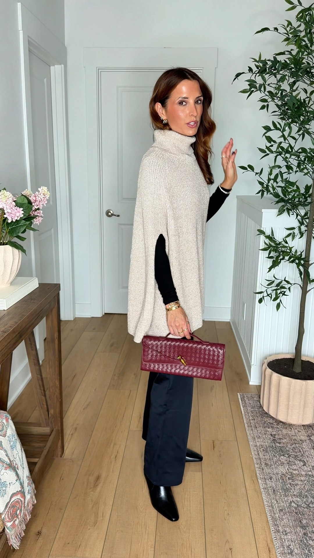 Fleece lined wide leg pants that are so warm! Moisture-wicking and 4 way stretch. I’m 5’3 and wearing XS petite. Travel outfit. Date night outfit. Everyday outfit. Teacher outfit. Business casual. Fall outfit. Fall style. Smallest size in everything else.

#LTKootd #LTKSeasonal #LTKPetite