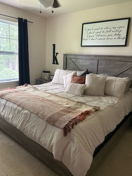 Fall bedroom upgrade 🍁

#LTKSeasonal #LTKhome #LTKfindsunder100