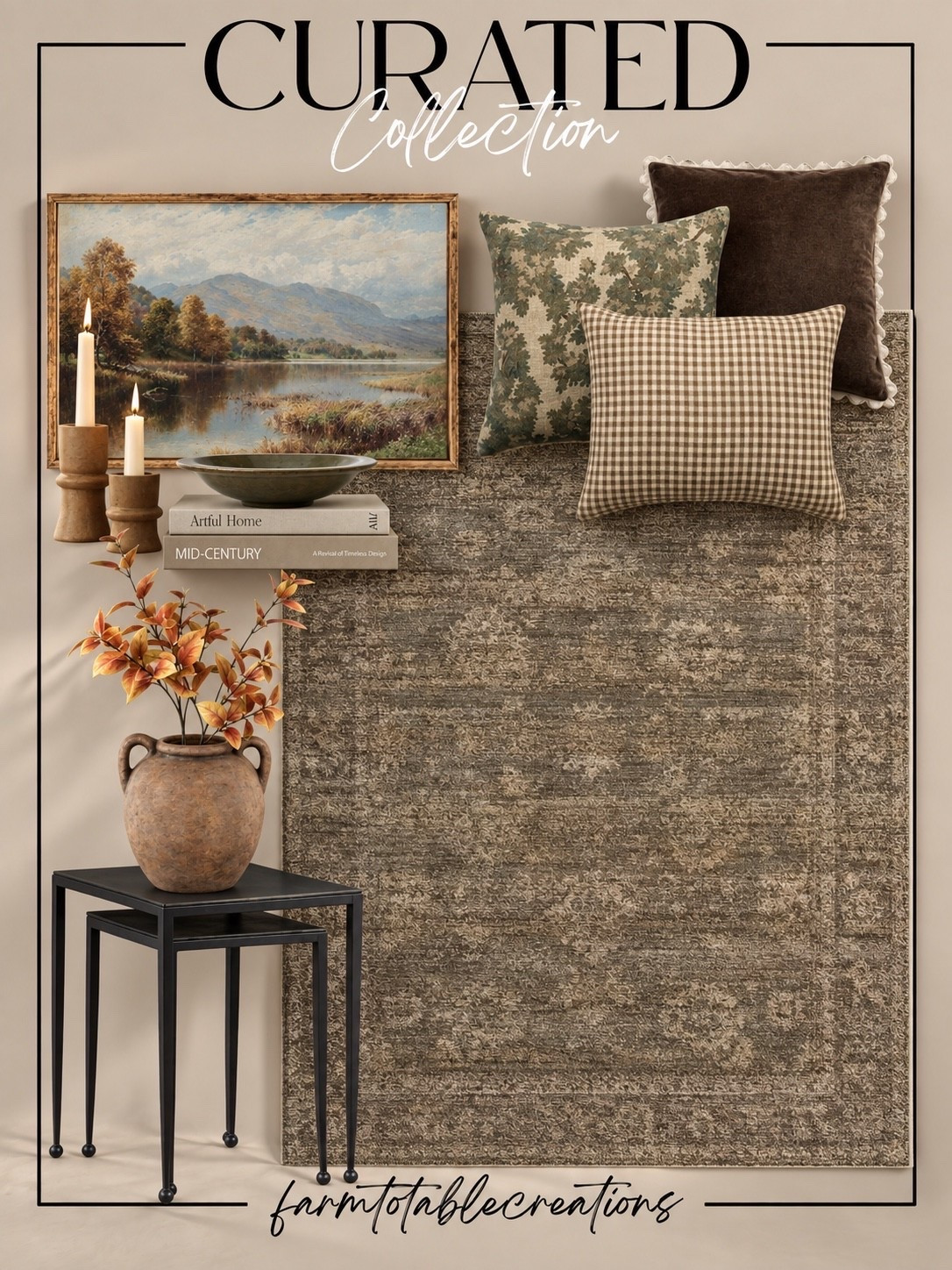 The Curated Home Edit You’ll Want To Save 🤎

Warm, collected, and full of texture—these are the kinds of pieces that make a home feel finished. Loving the mix of vintage-inspired artwork, rich brown tones, layered pillows, warm fall stems, and that gorgeous neutral rug.

Save this collection for your next cozy home refresh. 🍂

#NeutralHomeDecor #FallHomeDecor #AreaRug #ThrowPillows #WallArt #FallStems #AccentTables #HomeDecorFinds #CozyHome #OrganicModernHome #VintageInspiredDecor #LTKHome

#LTKSaleAlert #LTKHome #LTKSeasonal