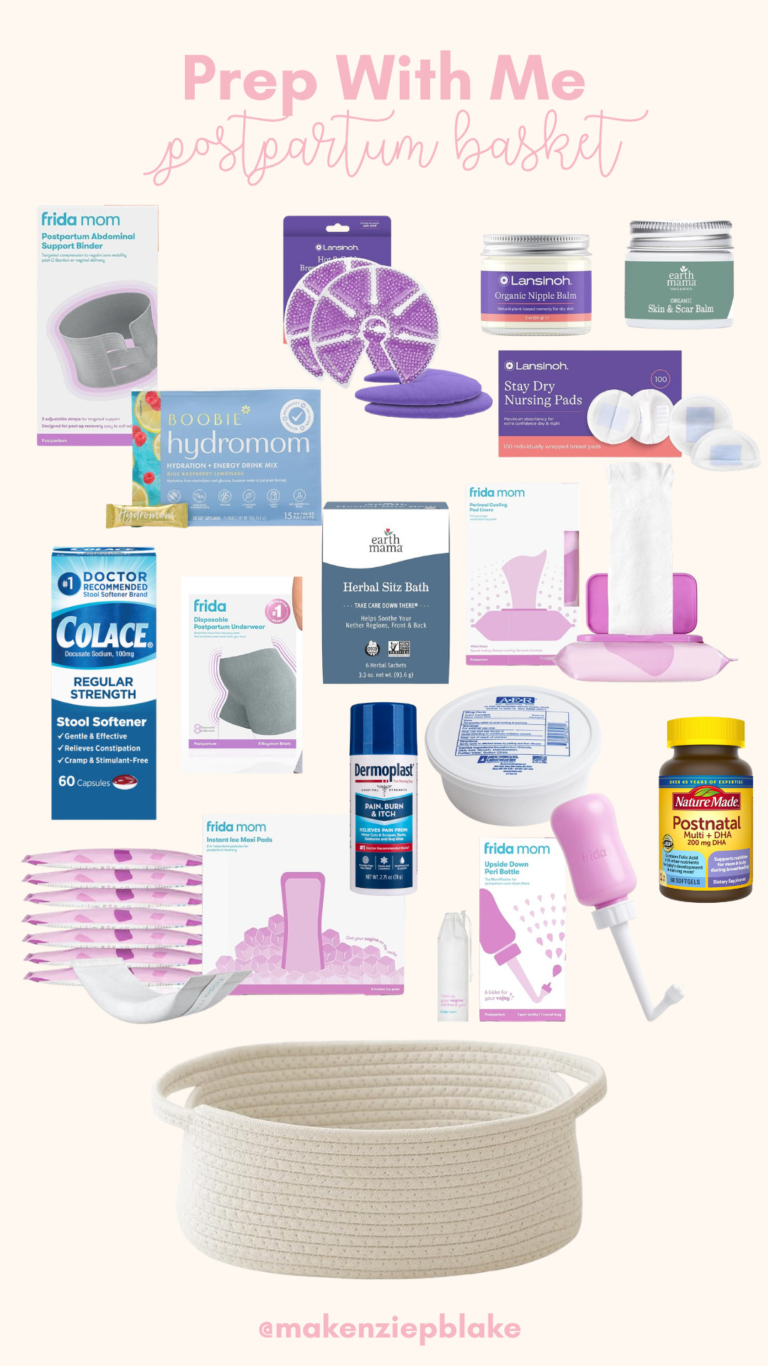 Prep with me: postpartum basket 🤍

Putting together a postpartum basket with all the little essentials I’ve heard make recovery easier — from comfort items to nursing support and healing must-haves so everything is in one place when we get home.

I ordered everything here from Amazon to make prepping ahead super easy ✨ and this would also make such a thoughtful gift if you know someone who’s expecting.

Linking everything here in case you’re building your own postpartum setup too!

#postpartumbasket #postpartumessentials #amazonmaternity #newmomgiftideas #fourthtrimester #thirdtrimesterprep #pregnancyprep #expectingmom #ltkfinds 🤍 

 #LTKmomlife #LTKBaby #LTKBump