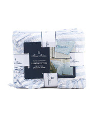 2pk Linen Blend Stripe Shams | Marshalls