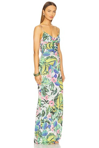Katie May Beth Gown in Tropical Palm from Revolve.com | Revolve Clothing (Global)