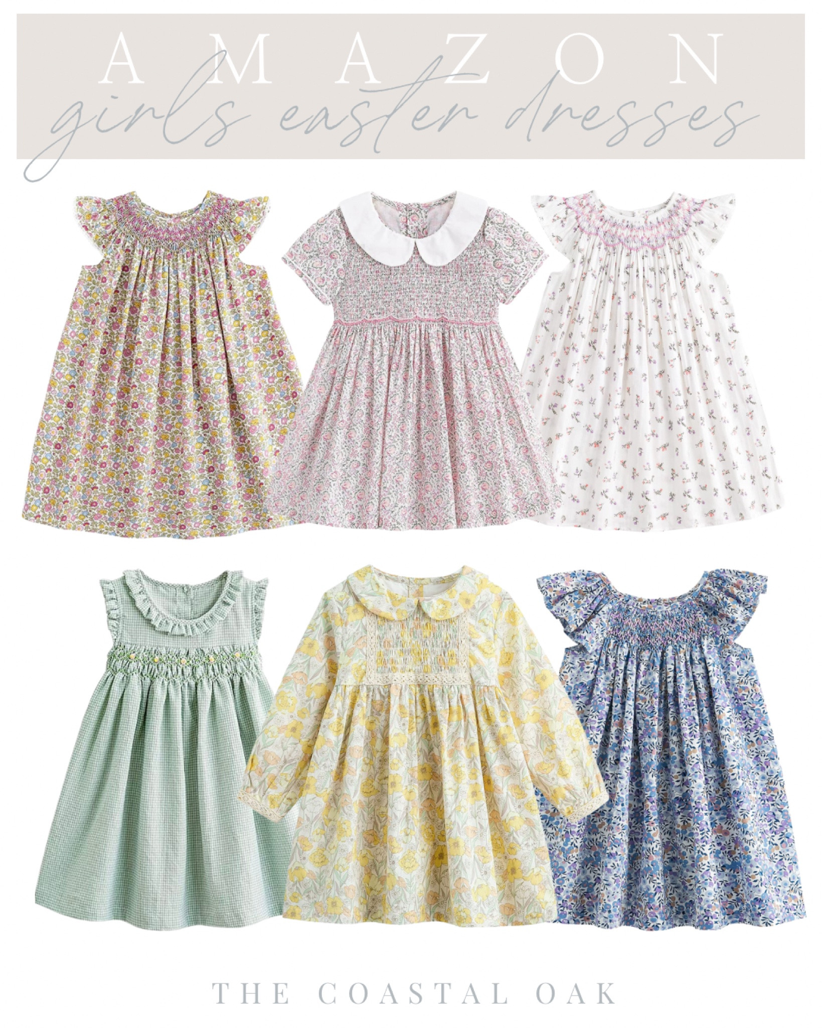 Easter dresses for girls from Amazon!

kids floral smocked peter pan collar spring cute

#LTKkids #LTKSeasonal #LTKunder50