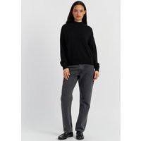 Chinti & Parker Wool Rich Funnel Neck Jumper with Cashmere Black | Marks & Spencer (UK)
