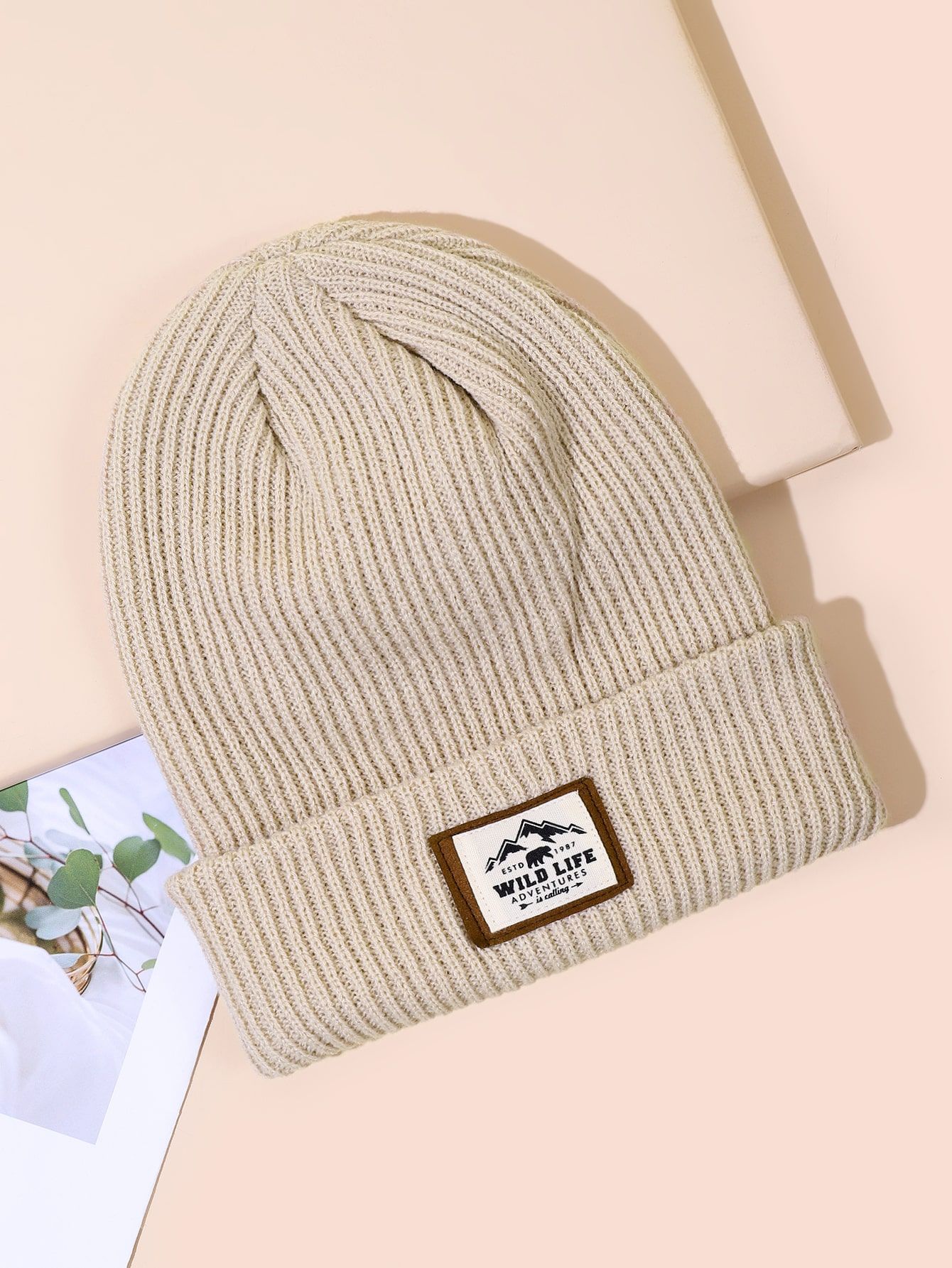 Label Decor Beanie | SHEIN