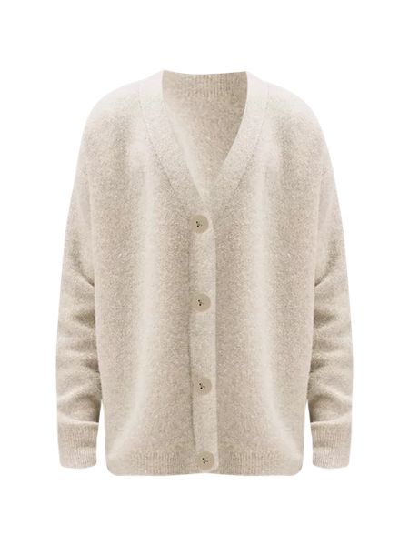 Alpaca Wool-Blend Cardigan Sweater | Lululemon (US)