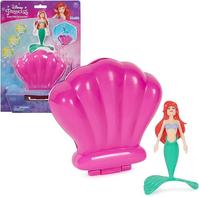 Swimways Disney Princess Ariel Dive N Surprise, Swimming Pool Accessories & Kids Pool Toys, Littl... | Amazon (US)