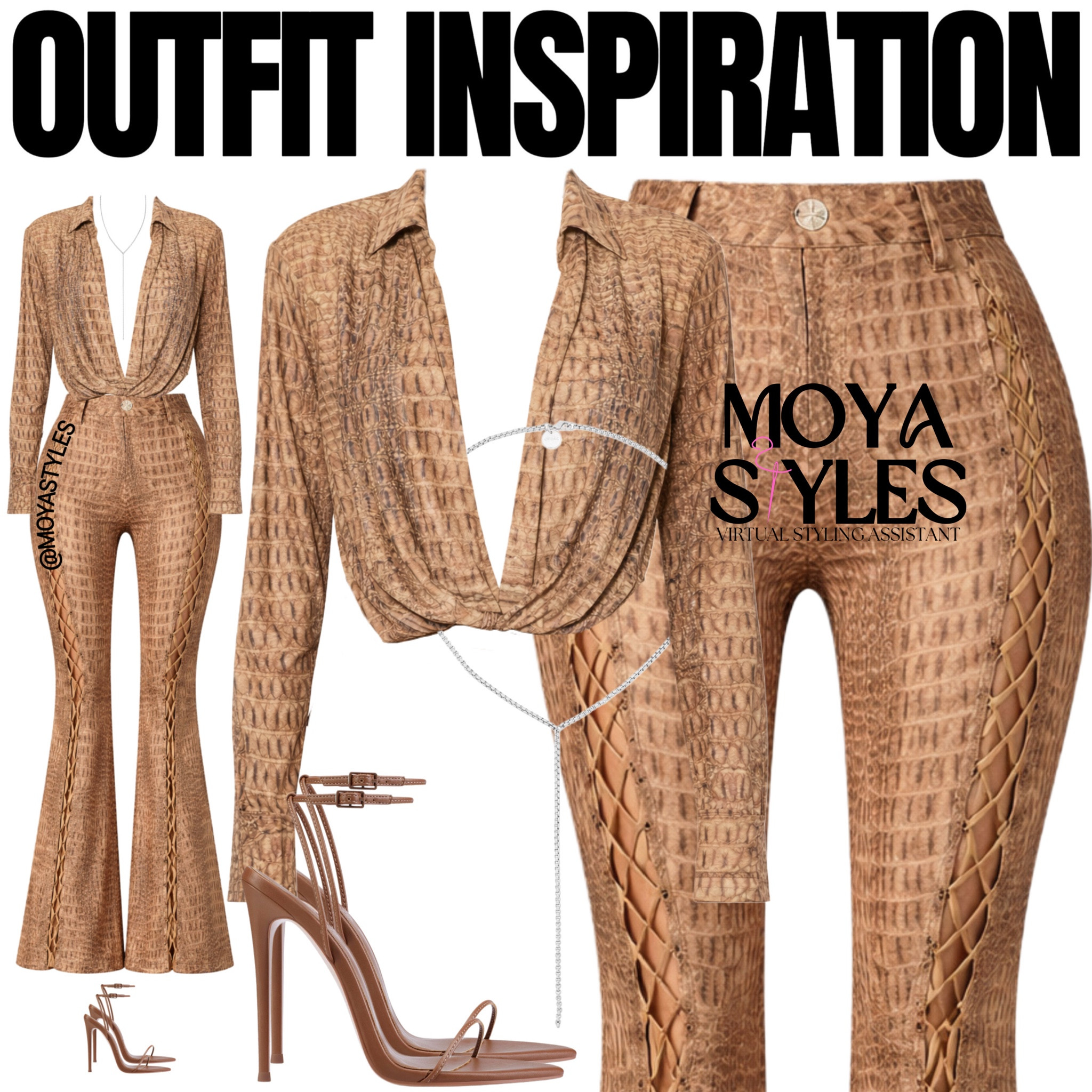 The Mock-Croc Edit - Moya Styles

The heels are the ANDX Sandal - Sienna from Femme LA. 

#LTKootd