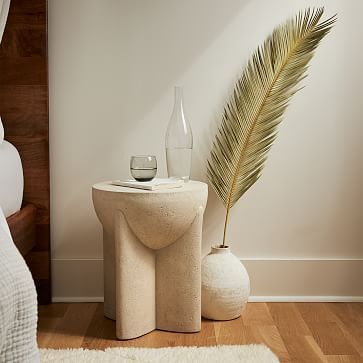 Monti Lava Stone Nightstand | West Elm (US)