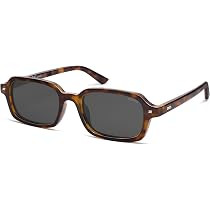 SOJOS Trendy Rectangle Polarized Sunglasses Womens Mens, Small Retro Fashion Thin Slim Square Sun... | Amazon (US)
