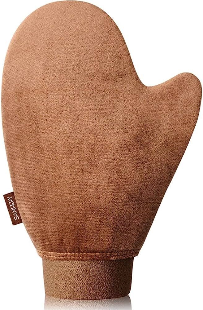Sanfery Self Tanner Mitt Applicator - US Patent Self Tanning Mitt, Tanning Mitts Self Tanner Mitt... | Amazon (US)