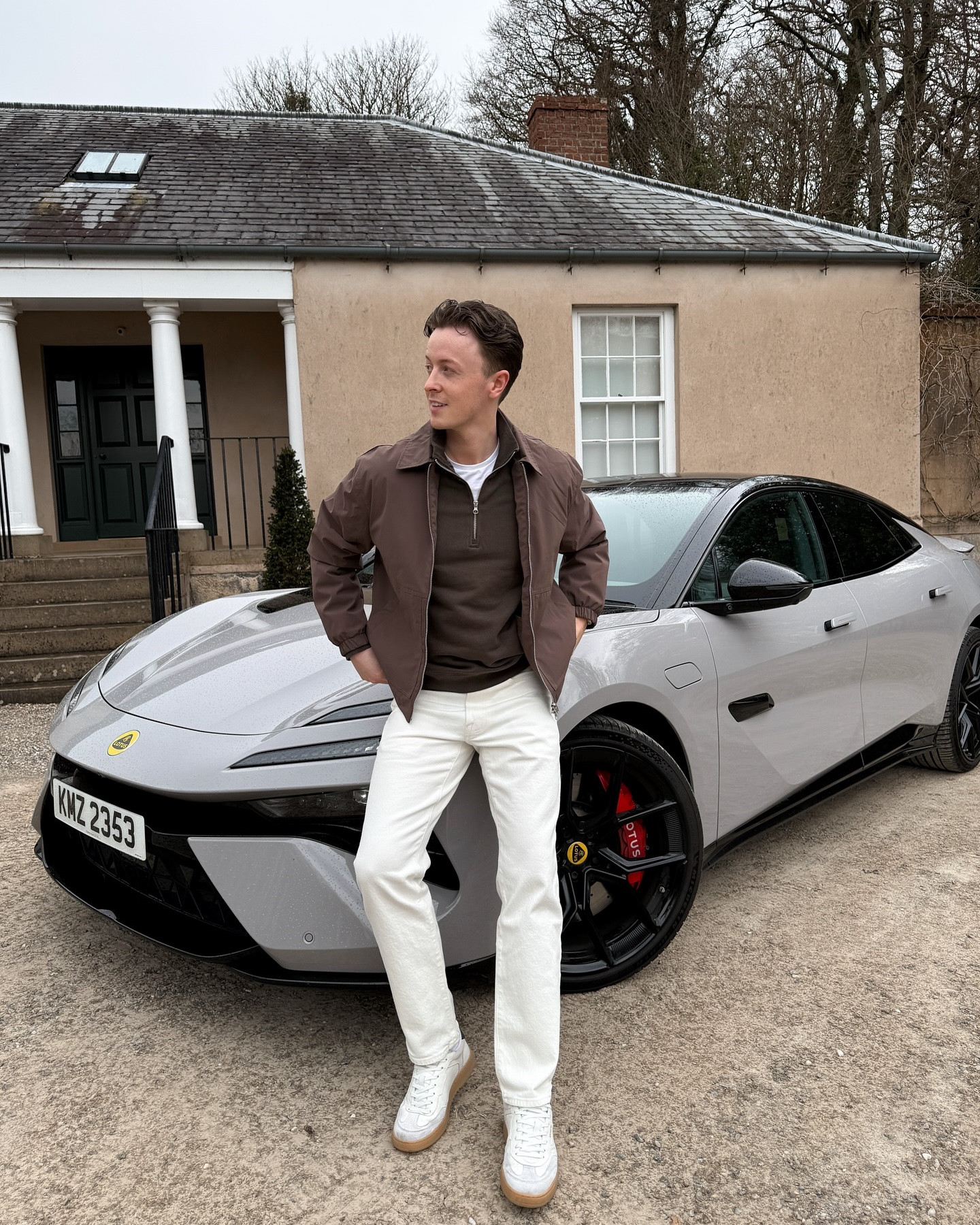 I can almost smell summer, this is my last non sunny post ☀️🤞🏻
Driving the @lotuscars Emeya S has been fun, it feels like living in 2030 everyday lol 

I’m wearing Zara jacket + zip up 
& abercrombie jeans
#lotusemeya #mensfashuon #lotus #styleformen

#LTKuk #LTKmens