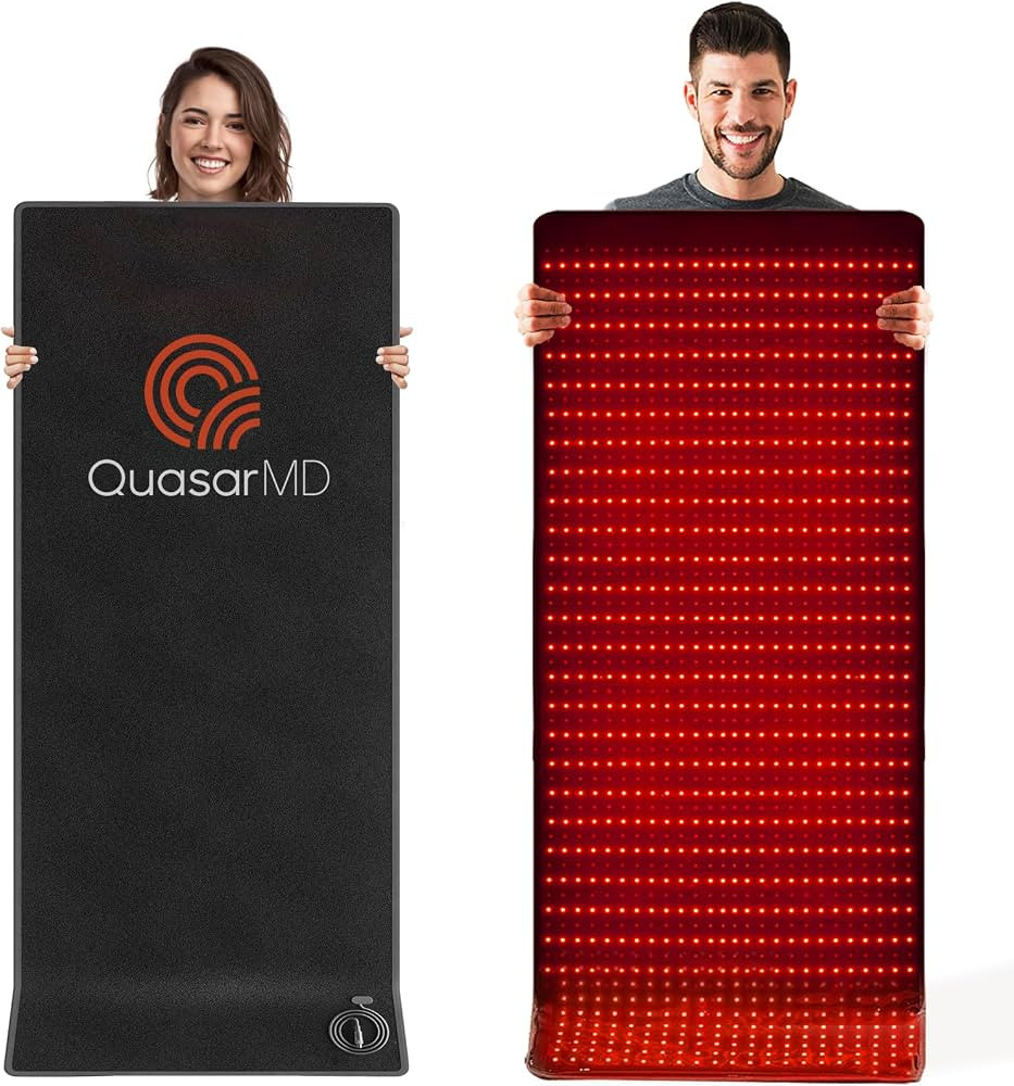 QuasarMD Infrared Red Light Therapy Mat- 1440 pcs Professional SMD LED Chips - 660nm & 850nm Wave... | Amazon (US)