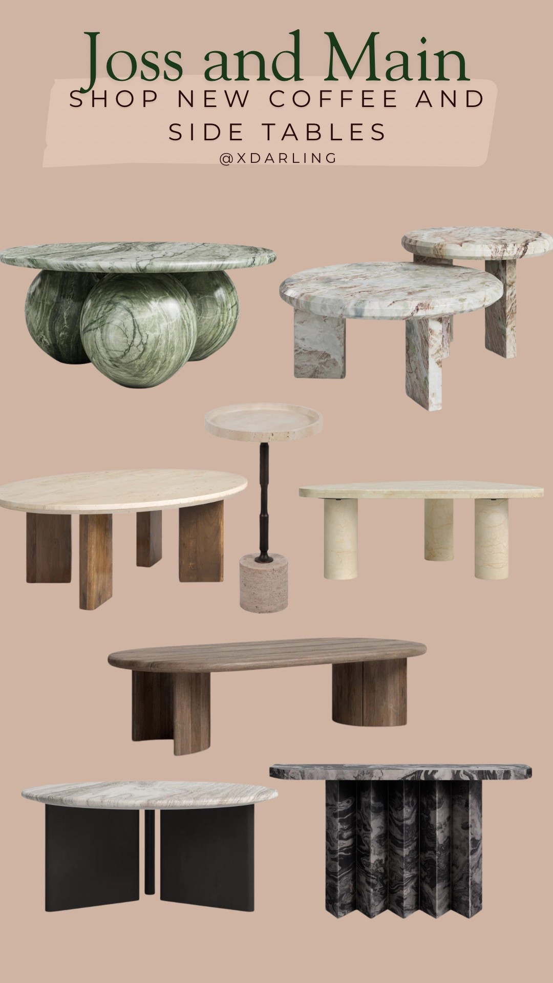 Shop new tables on Joss and Main. 

#LTKStyleTip #LTKHome #LTKSpringSale