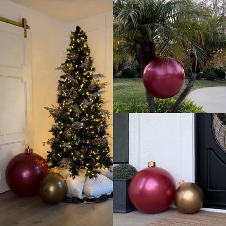 Tap any photo below to shop!!! Bright, bold and BIG, these inflatable ornaments are as fun as they are festive!!!! 🎄🤩🎄 Display them inside or outside or both!!! They’re easy to inflate and come in different colors and sizes!!! 🎁😍 Thank youuu for having me girly!!!! I appreciate you!!! Xo! ✨

#LTKhome #LTKHoliday #LTKSeasonal