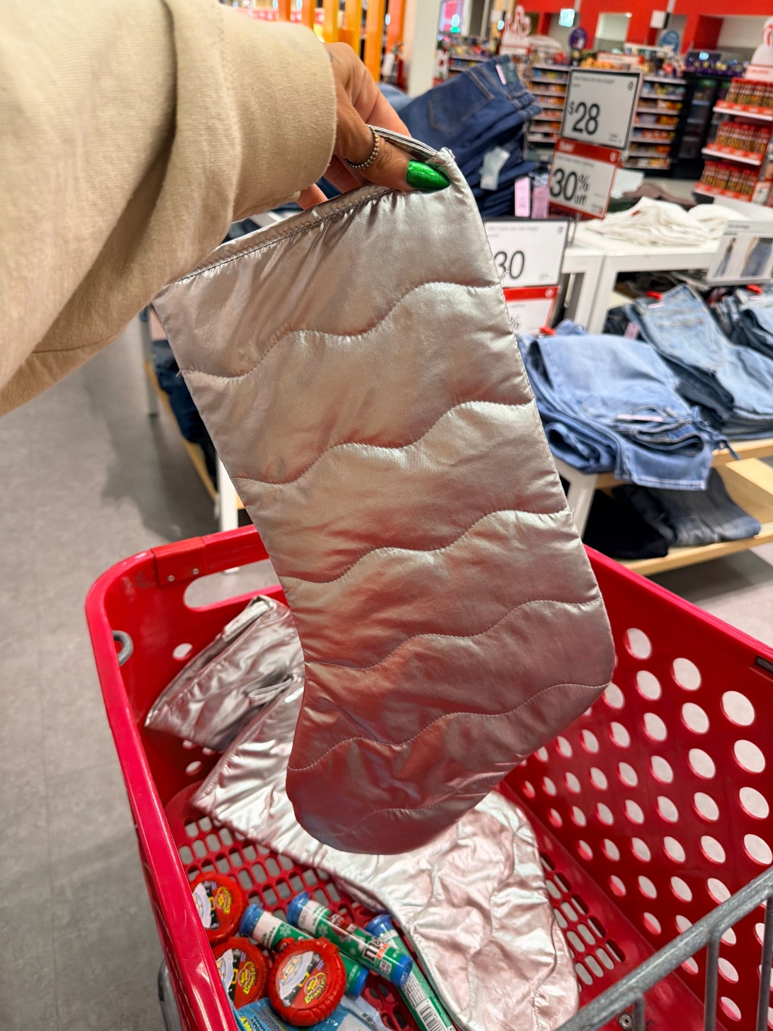 Found these Christmas stockings in bullseyes playground and I couldn’t decided if they were cute or not! 

#LTKHome #LTKFindsUnder50 #LTKHoliday