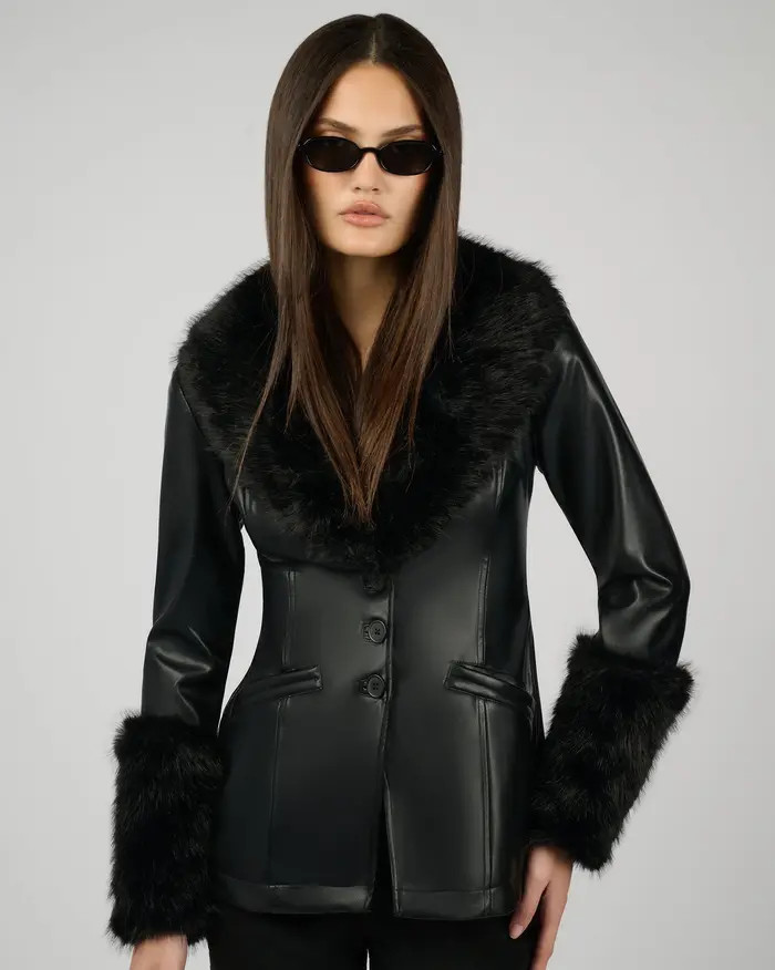 Fur Collar Jacket | Nordstrom
