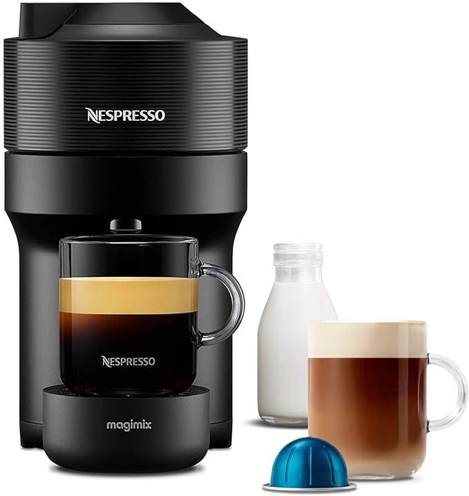Nespresso Vertuo Pop Automatic Pod Coffee Machine for Americano, Decaf, Espresso by Magimix in Li... | Amazon (UK)