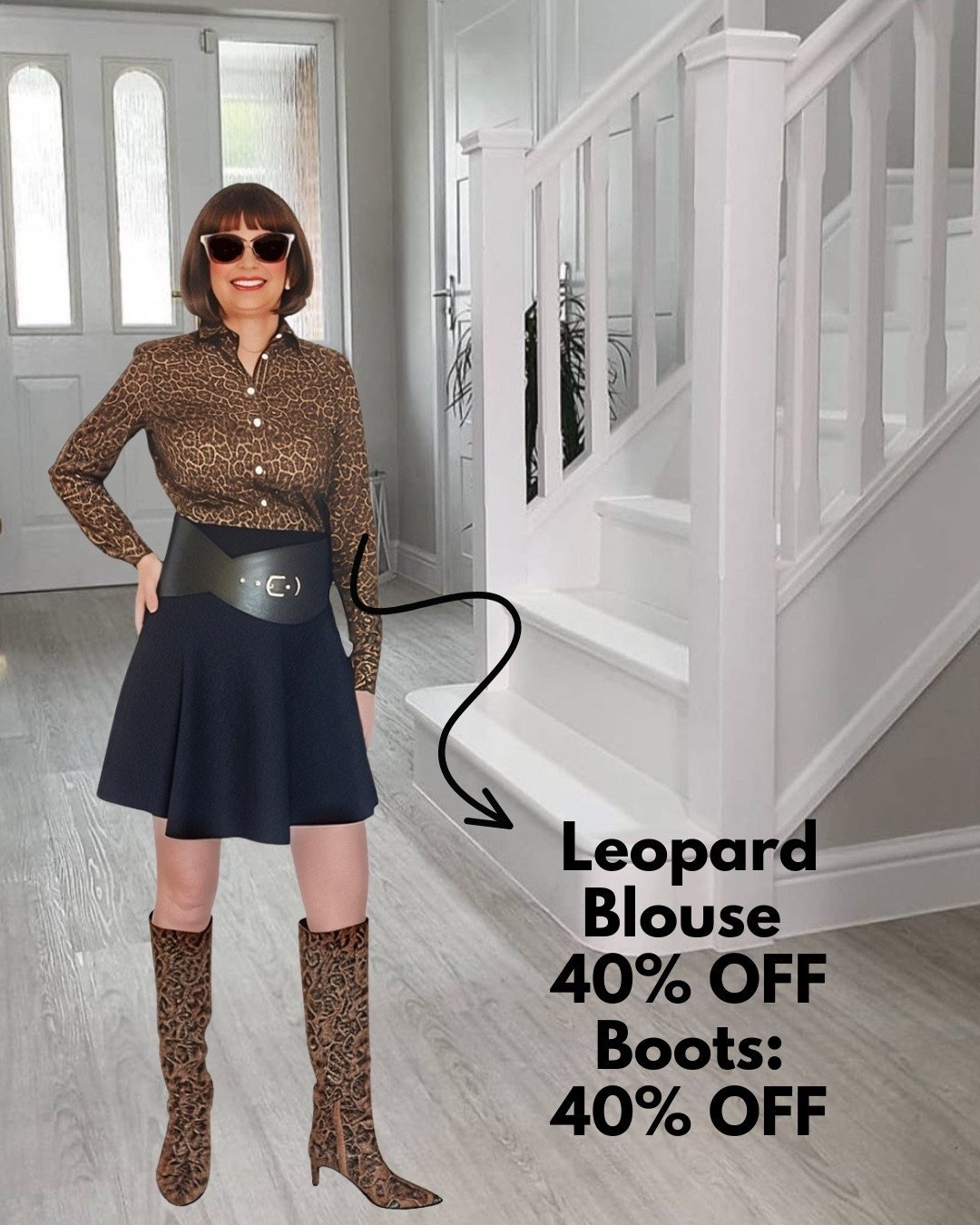 TRENDING ‼️ Leopard Print!! My cotton Leopard Blouse is 50% OFF - Sold in Petite too -
FAVOR: If you purchase any item from Talbots please leave a Comment on this Post - The links are not tracking 🥲 Boots are on SALE for 40% OFF - fabric + super comfy - Fits TTS!! Target for the WIN 🏆 
Workwear- Fall Fashion - Boots - Fall Outfit - SALE - Dinner Date - Girls Night Out - Holiday Outfit - Dinner Date - Christmas Outfit - Target - Talbots 

Follow my LTK @fashionistanyc on the @shop.LTK app to view this post and get my exclusive app-only content!

#liketkit #LTKSaleAlert #LTKWorkwear #LTKSeasonal #LTKFindsUnder100 #LTKootd #LTKCyberWeek #LTKHoliday
@shop.ltk
https://liketk.it/5BKyz