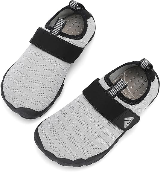 Mishansha Kids Water Shoes Quick-Dry Wide Toe Box Non-Slip Barefoot Shoes Beach Pool Swim Shoes | Amazon (US)